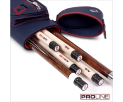 Cuetec 2x4 Navy Pro Line Pool Cue Case -Billiards Sale Store 23 ct pro line 2x4 navy 95 754 open