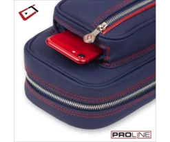 Cuetec 4x8 Navy Pro Line Pool Cue Case -Billiards Sale Store 23 ct pro line 4x8 navy 95 755 mobile pocket