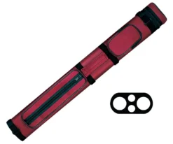 Action 2 Butt 2 Shaft Hard Case -Billiards Sale Store ac22 burgundy