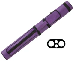 Action 2 Butt 2 Shaft Hard Case -Billiards Sale Store ac22 purple