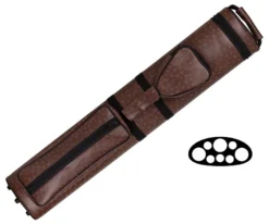 Action 3 Butt 5 Shaft Hard Case -Billiards Sale Store ac35 brown 4