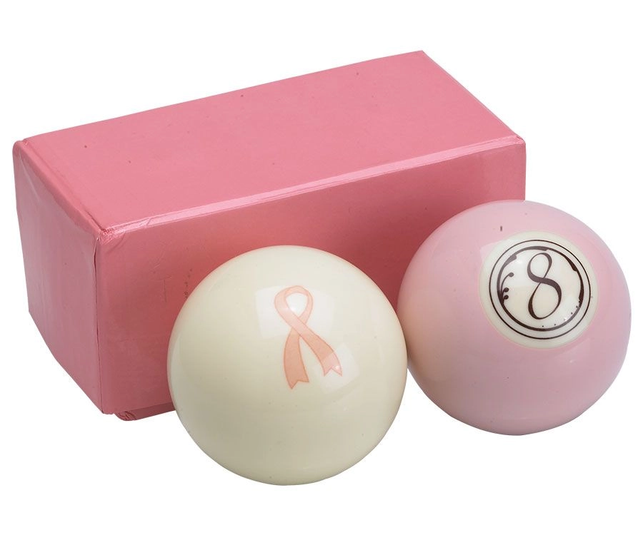 Breast Cancer Awareness Pool Balls 3 Breast Cancer Awareness Pool Balls