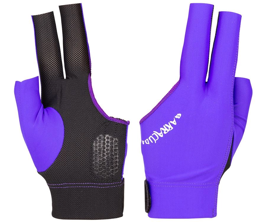Barracuda Billiard Glove - Purple 3 Barracuda Billiard Glove - Purple