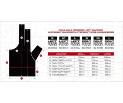 Cuetec Axis Billiards Glove -Billiards Sale Store bglct size chart 01
