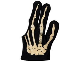 Voodoo Skeleton Pool And Billiard Gloves -Billiards Sale Store bglvod bone 01