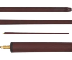 Wooden 2 Piece Bridge Stick -Billiards Sale Store bhbs2p1 wine 02