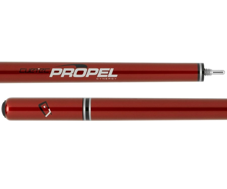 Cuetec Cynergy Propel Jump Cue - Ruby Red 3 Cuetec Cynergy Propel Jump Cue - Ruby Red