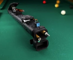 Eight Ball Mafia EBMC23A Skulls Bones & Money 2 Butt 3 Shaft Hard Case -Billiards Sale Store ebmc23a 01 1