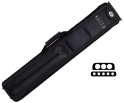 Elite Nexus 3 Butt 5 Shaft Hard Case -Billiards Sale Store ecn35 black 01 1