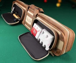 Elite 4x8 Vintage Vinyl Soft Cue Case Black 12 Elite 4x8 Vintage Vinyl Soft Cue Case Black -Billiards Sale Store ecvs48 chestnut 01 3