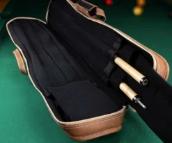 Elite 4x8 Vintage Vinyl Soft Cue Case Black 14 Elite 4x8 Vintage Vinyl Soft Cue Case Black -Billiards Sale Store ecvs48 chestnut 02 2