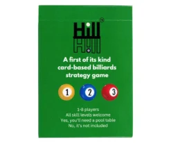 Hill Hill - A Card-Based Billiards Strategy Game -Billiards Sale Store iphh pkg 01