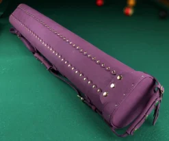 Instroke Suede 3 Butt 5 Shaft Leather Case -Billiards Sale Store isl35 purple 03