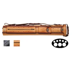Instroke Tooled 3 Butt 5 Shaft Leather Case -Billiards Sale Store ist35 cat