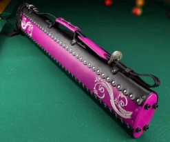 Instroke La Bella Donna 2 Butt 4 Shaft Hard Case - Black -Billiards Sale Store isxb 03