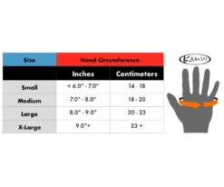 Kamui Pool And Billiard Glove BGKAM -Billiards Sale Store kamui glove chart 1