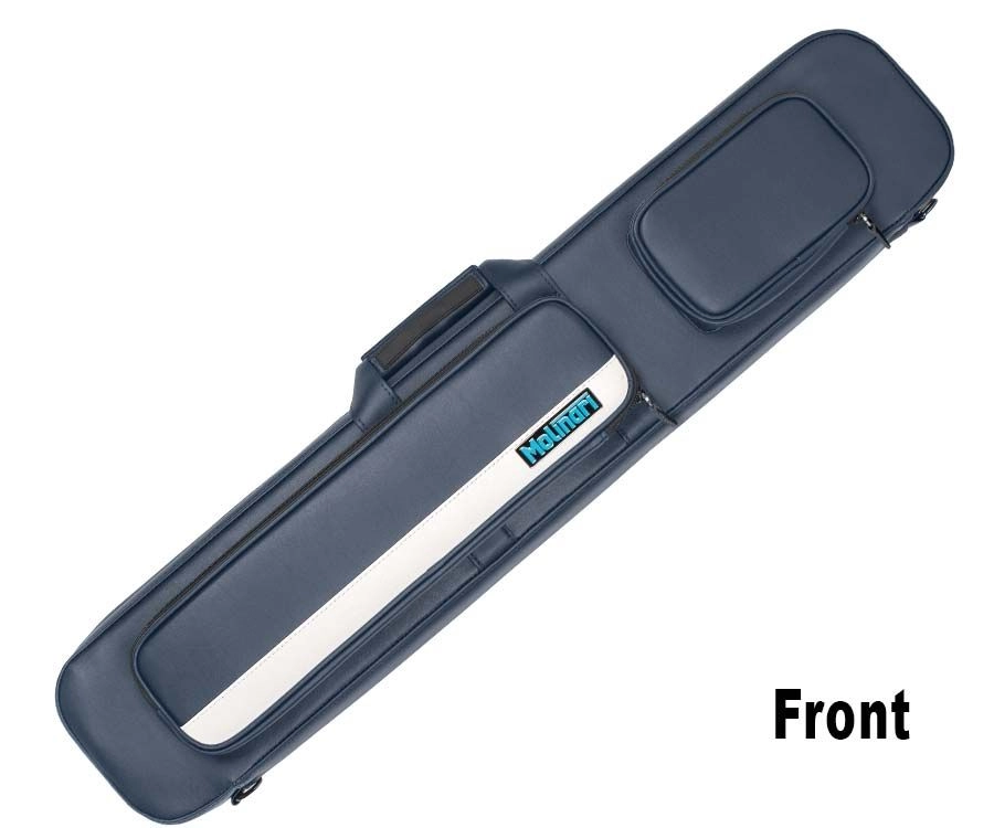 Molinari 3 Butt 6 Shaft Navy Flat Cue Case 5 Molinari 3 Butt 6 Shaft Navy Flat Cue Case - Image 3