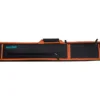 Molinari 2 Butt 4 Shaft Black/Orange Soft Cue Case -Billiards Sale Store mlcs24 orange cat