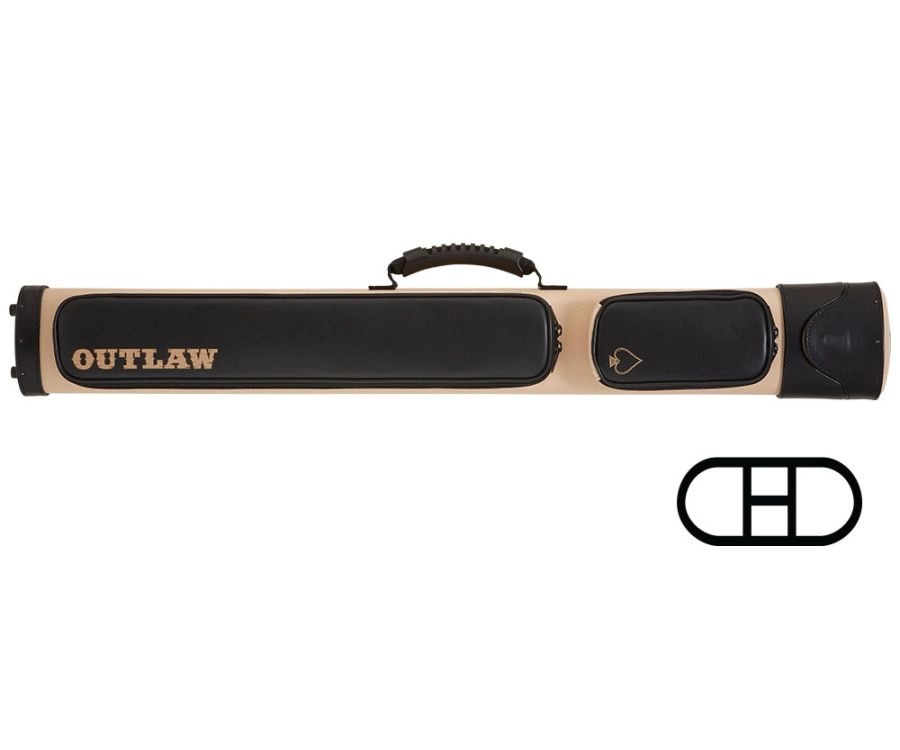 Outlaw OLX22 Black 2 Butt 2 Shaft Hard Case 3 Outlaw OLX22 Black 2 Butt 2 Shaft Hard Case