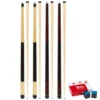 Economy Two-Piece Pool Cue Bundle (4 House Cues Set) -Billiards Sale Store pdeco 4 up