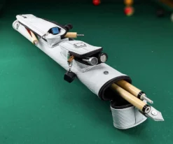 QKS Ray 2 Butt 2 Shaft Hard Case 16 QKS Ray 2 Butt 2 Shaft Hard Case -Billiards Sale Store qks03 grey 01