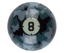 Aramith Camo Single Replacement Balls -Billiards Sale Store rbcam 8ball 01