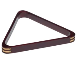 8 Ball Rack With Brass Corners -Billiards Sale Store rk8b wine 01