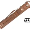 Tango Pampa Chestnut 3 Butt 5 Shaft Leather Cue Case -Billiards Sale Store tapm35 chestnut 01