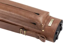 Tango Pampa Chestnut 3 Butt 5 Shaft Leather Cue Case -Billiards Sale Store tapm35 chestnut 04