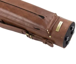 Tango Pampa Chestnut 3 Butt 7 Shaft Leather Cue Case -Billiards Sale Store tapm37 chestnut 04