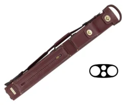 Billiards Sale Store 9 Tango Zorzal Burgundy 2 Butt 2 Shaft Hard Case