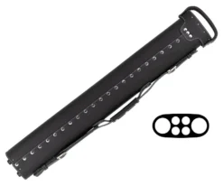 Tango Zorzal Black 2 Butt 4 Shaft Hard Case -Billiards Sale Store tazm24 black 02