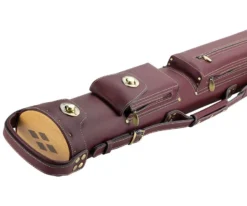 Tango Zorzal Burgundy 3 Butt 6 Shaft Hard Case -Billiards Sale Store tazm36 burgundy 03