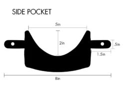 Burgundy Fringe Leather Pocket Set (Set Of 6) -Billiards Sale Store tppk side dm 01 6