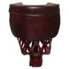 Burgundy Shield Leather Pocket Set (Set Of 6) -Billiards Sale Store tppk08 01 3