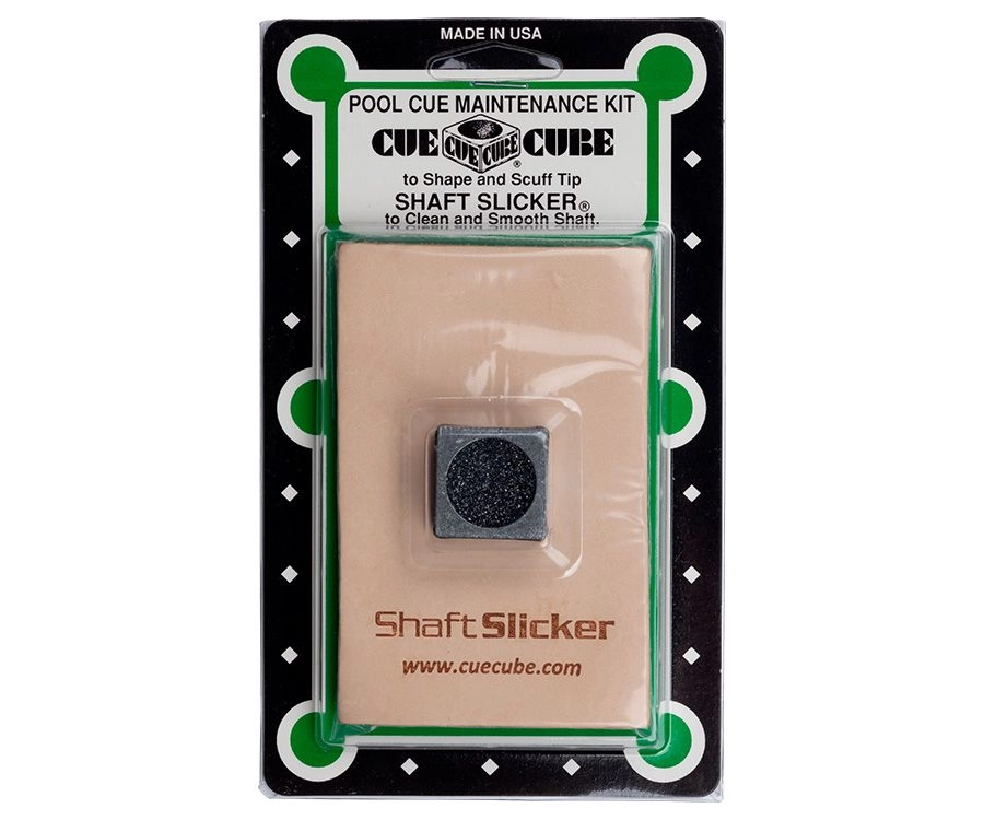 Cue Cube Shaft Slicker Combo 3 Cue Cube Shaft Slicker Combo